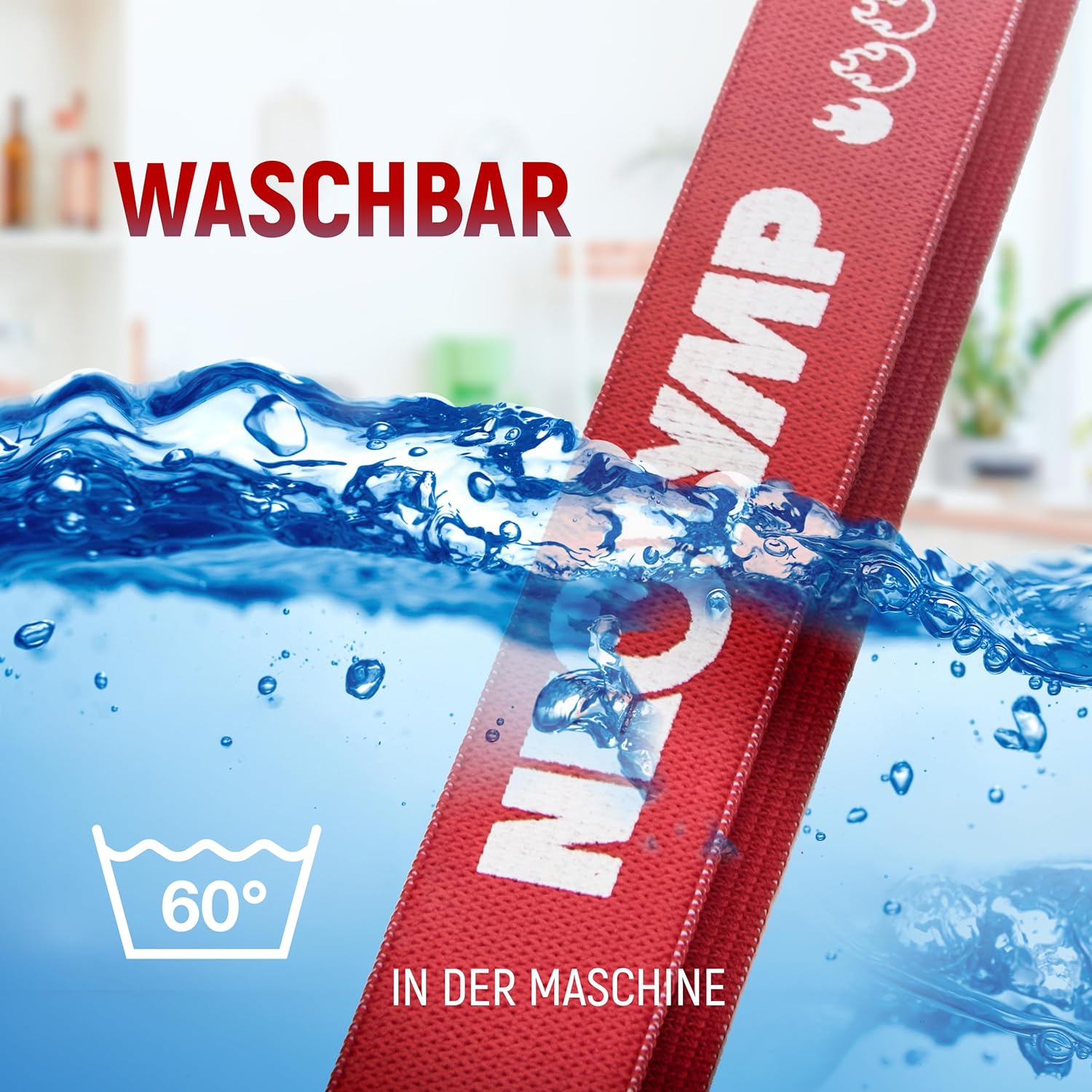 Neolymp Premium Fitnessbänder für den professionellen Sporteinsatz + Buch mit über 100 Übungen, Fitnessband, Thermoband, Widerstandsband, Terraband für Pilates / Crossfit – Bild 5