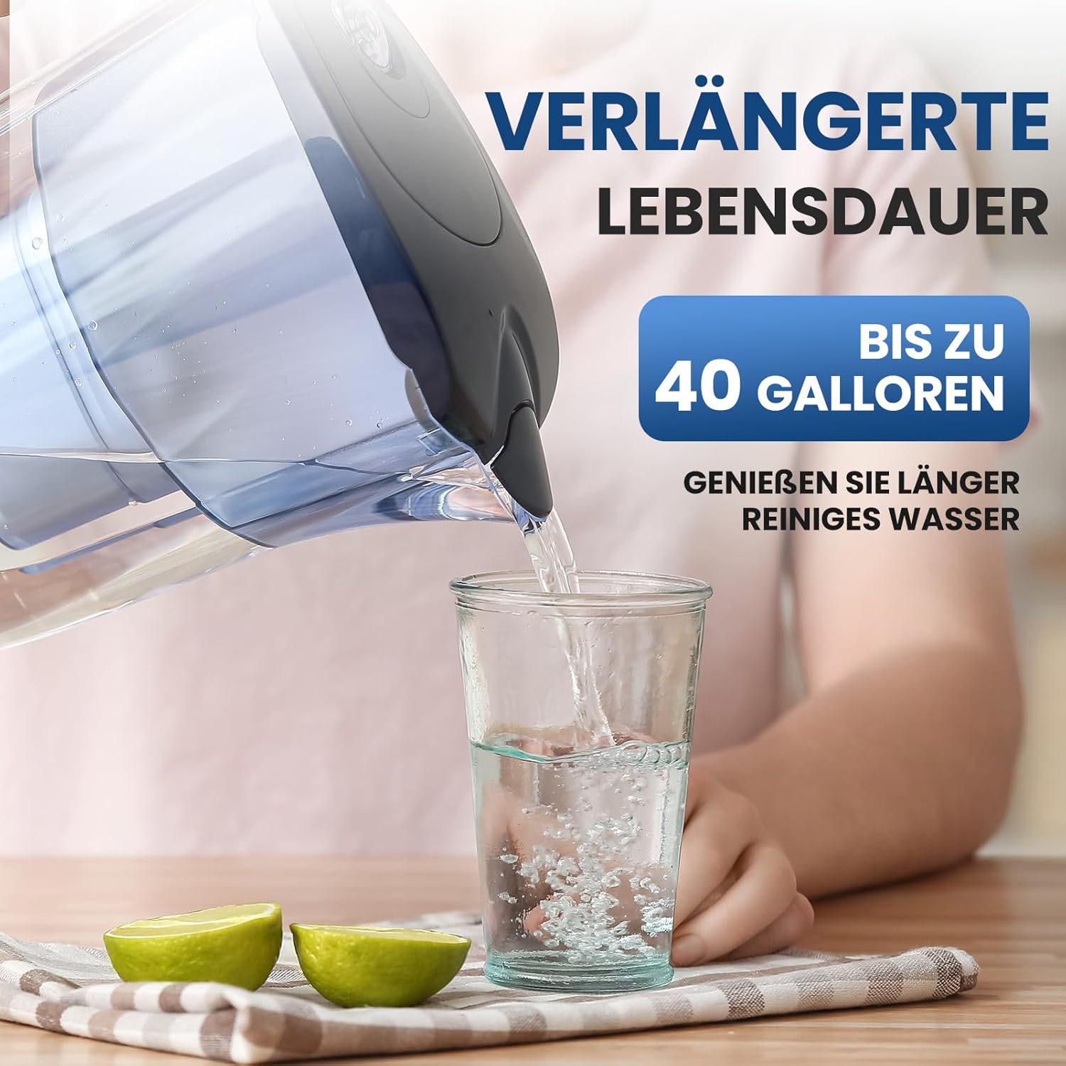 GOLDEN ICEPURE Wasserfilterkartuschen kompatibel mit Brita Maxtra+ Plus Maxtra Pro All-in-1, Wasserfilterkartuschen Ersatz für Mavea, Anna Duomax, Filtration zur Kalkentfernung, 9er-Pack – Bild 6