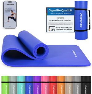 MSports Premium Gymnastikmatte inkl...