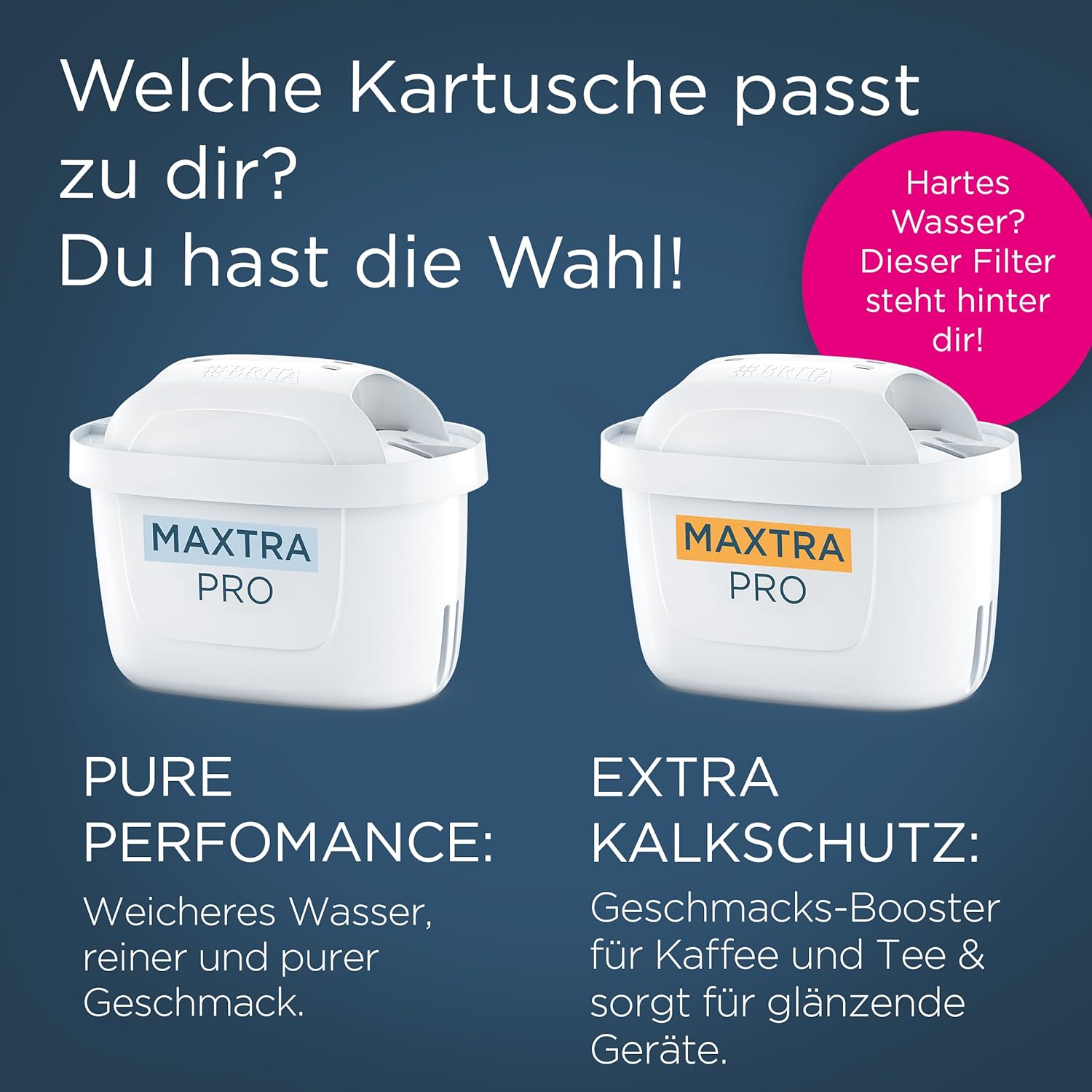 Brita Marella Wasserfilterkanne Blau (2,4 L) inkl. 3 x Maxtra Pro All-in-1-Kartusche – Filter zur Reduzierung von Kalk, Chlor, Blei, Kupfer und geschmacksstörenden Substanzen im Wasser – Bild 10