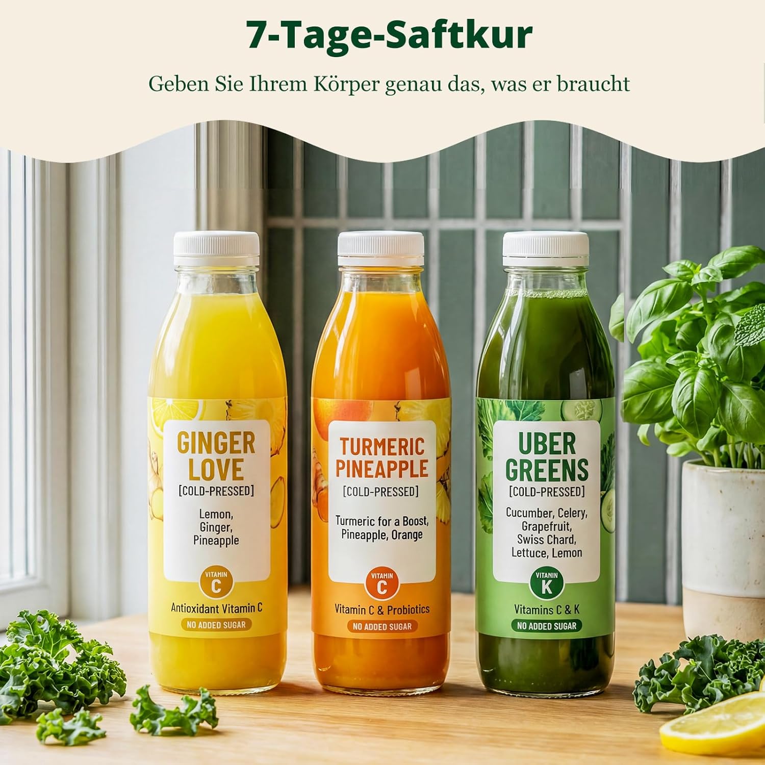LINKChef Slow Juicer, 115 mm große Einfüllöffnung für Entsafter, Gemüse und Obst, Testsieger, Kaltentsafter 200 W, BPA-frei, leicht zu reinigen und zu montieren, hellgrün – Bild 3