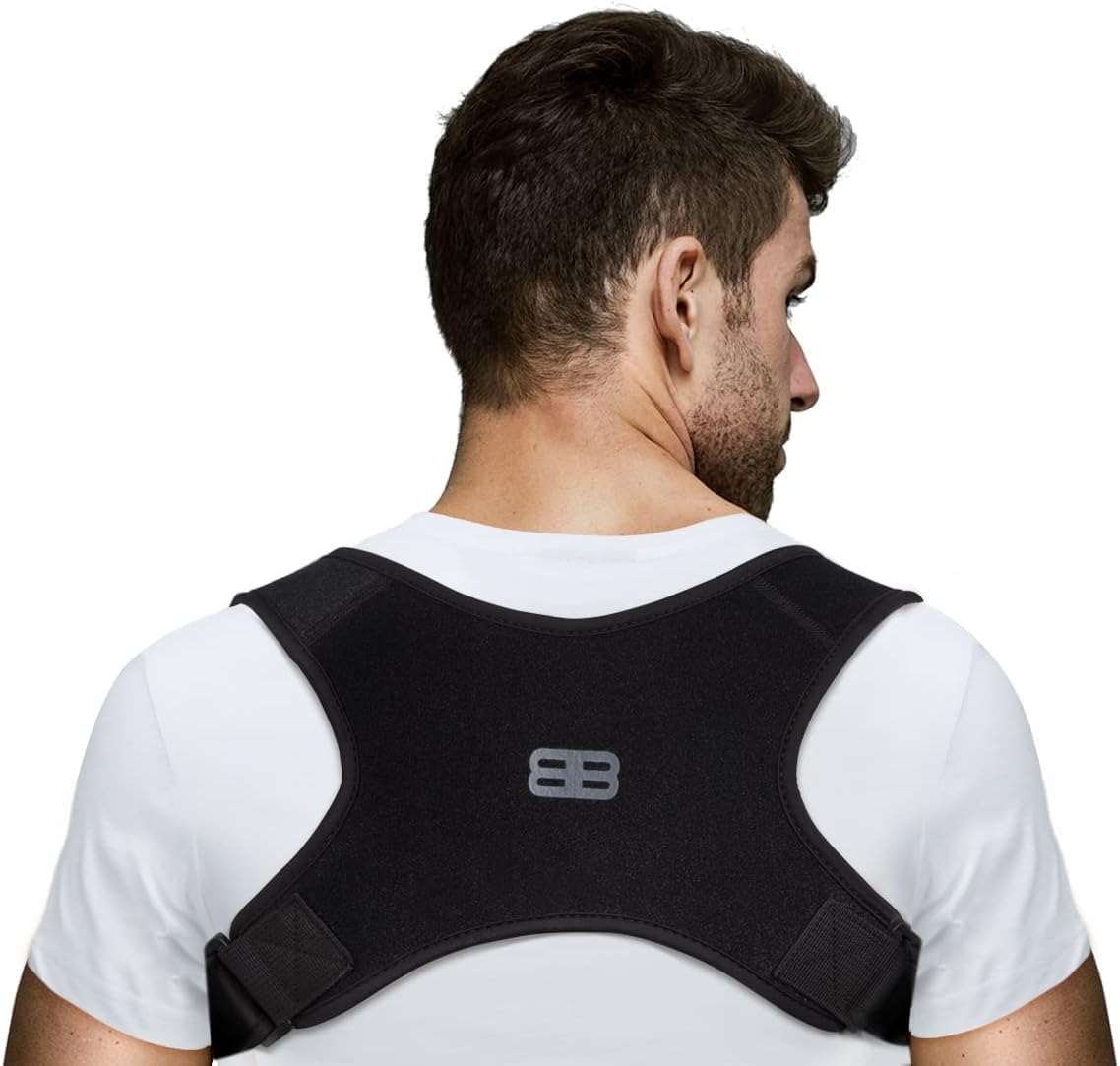 Back Bodyguard Haltungskorrektur – Innovativer Rückenaufrichter für aufrechte Haltung, Rückenstütze, Rückenstabilisator, Schwarz, M – Bild 9