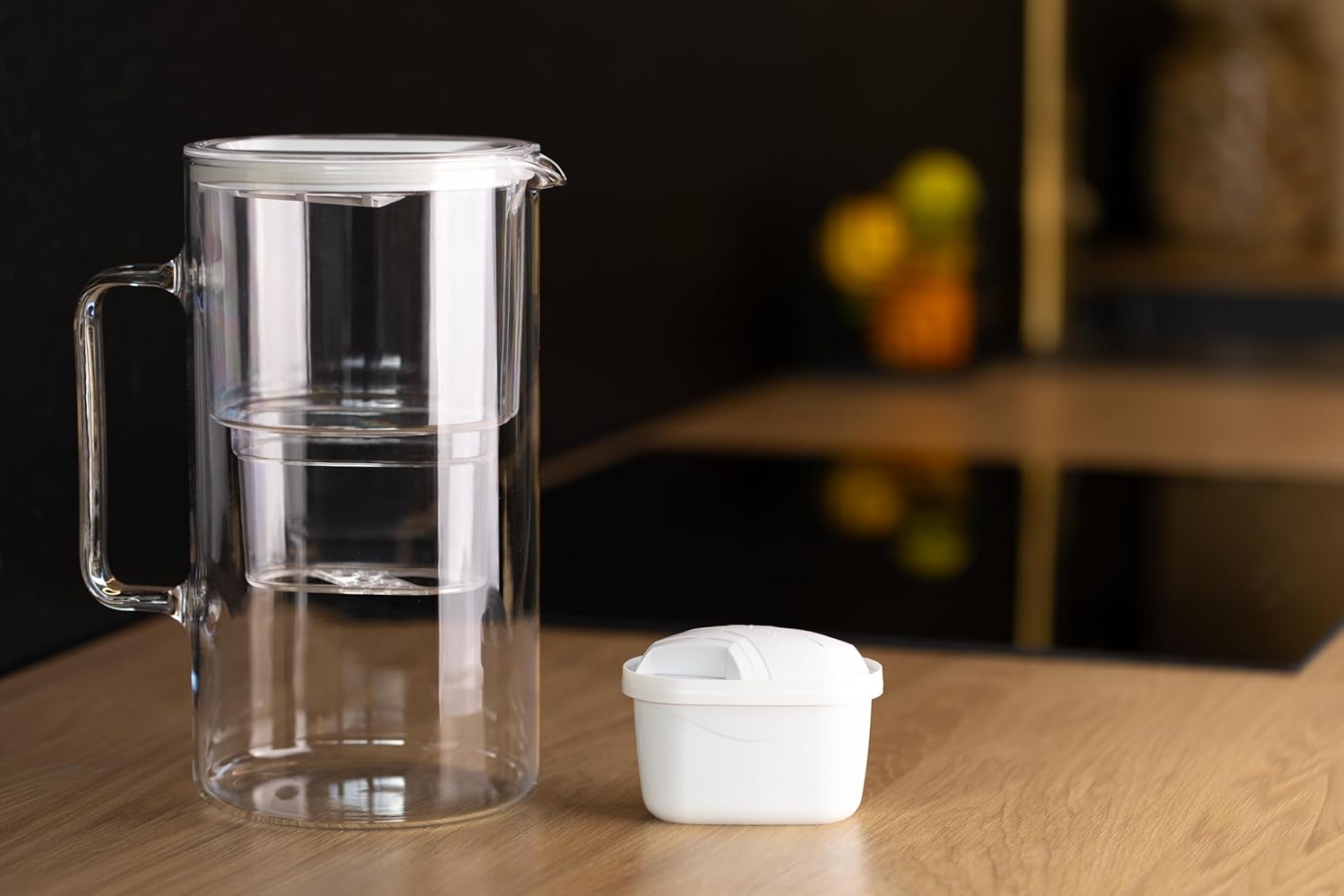 Wessper Wasserfilterkartusche, Filter mit Aktivkohle und Ionenaustauschharz, zusätzlicher PIN kompatibel mit Brita Krug, Ersatzfilter für Krug von Dafi, Wessper, Aquaphor, Philips – 6 Stück – Bild 7