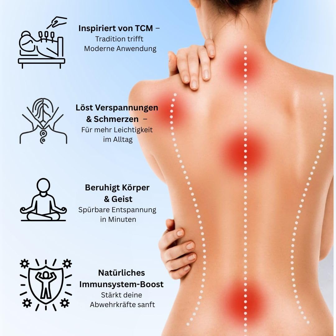 Akupressurmatte mit Kissen für Massage und Schmerzlinderung (Das Original), blaues Nadelmatten-Set zur Entspannung für Nacken, Rücken, Füße, Yantra-Matte, Stachelmatte für Meditation – Bild 4