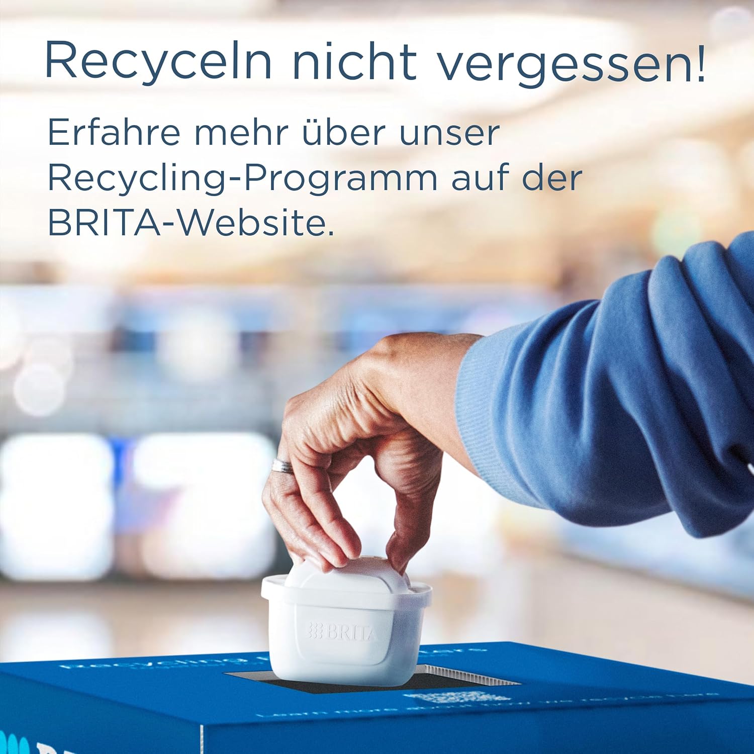 BRITA Maxtra Pro All-in-1-Wasserfilterkartusche, 12er-Pack (Jahresvorrat), Ersatzkartuschen reduzieren Kalk, Chlor, Pestizide und Verunreinigungen für Leitungswasser mit besserem Geschmack – Bild 9