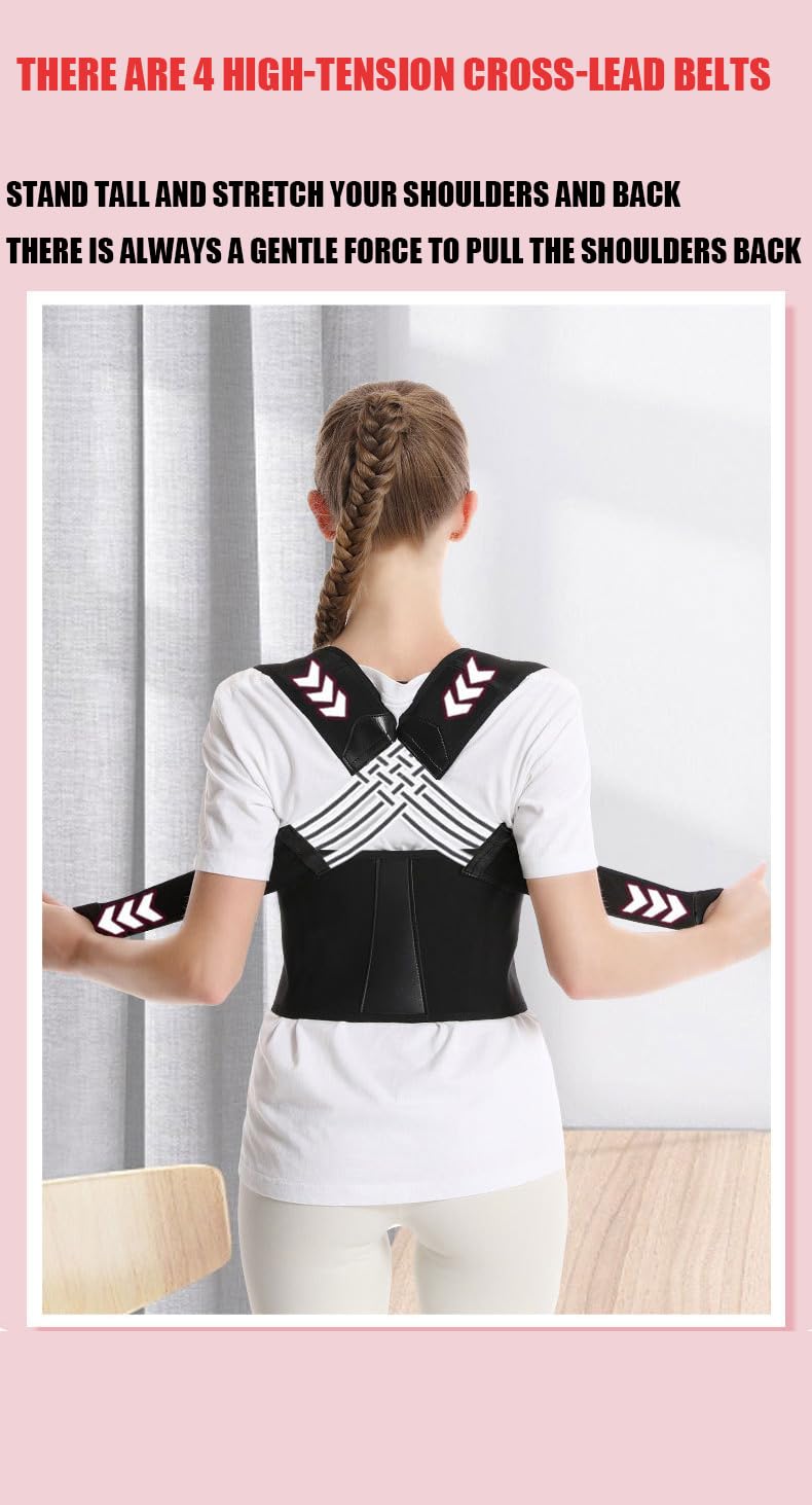 Alignflex Your Posture Trainer, Haltungskorrektur-Rückenstütze für Männer und Frauen, Riding Strength Haltungskorrektur, Riderform, Levonti, Haltungskorrekturband, Rückenglätter, My Hanna Spine Pro – Bild 2