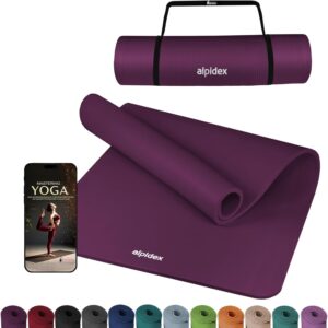 ALPIDEX Yogamatte extra dick 1,5 cm...