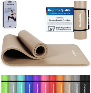 MSports Premium Gymnastikmatte inkl...