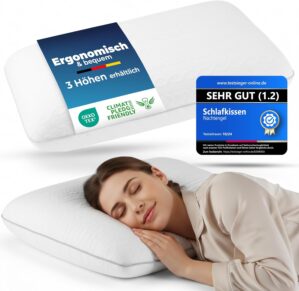 Ergonomisches Memory-Schaum-Kissen ...