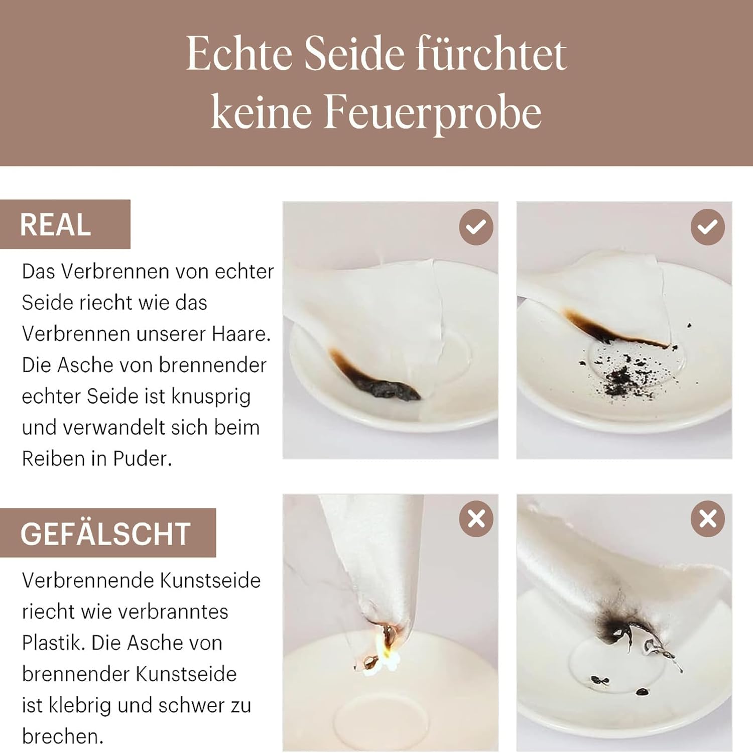 Schlafmaske aus 100 % Bio-Seide zum Schlafen mit Reisetasche, beidseitig aus 19-Momme-Seide, verstellbare Augenmaske, Schlafmaske für Frauen, Grau-Lila – Bild 8