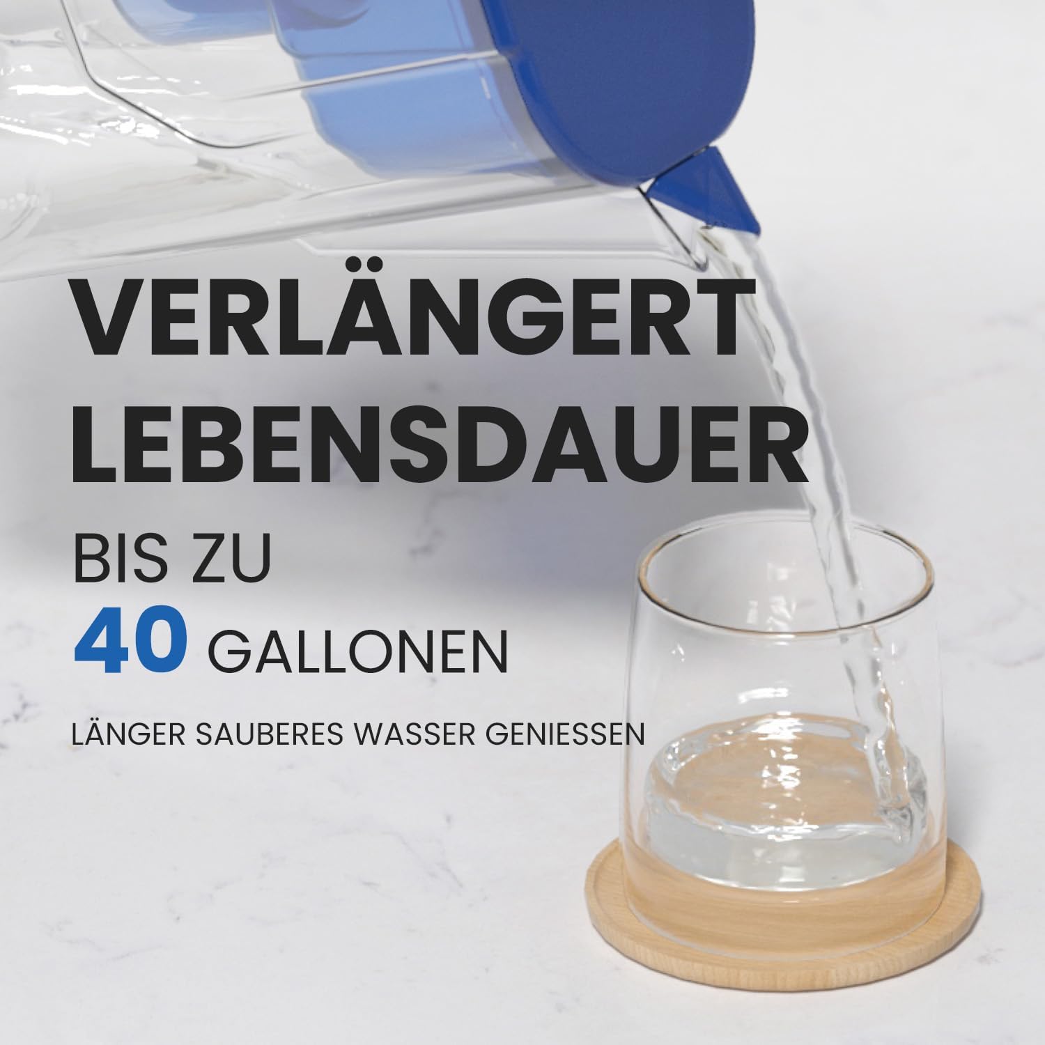 Everspring TÜV SÜD zertifizierter Wasserfilter-Ersatz für Brita Maxtra+, Maxtra Plus, Mavea, Anna Duomax 6 Stück (Rechnung vorhanden) – Bild 5