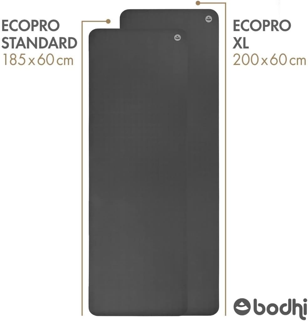 Bodhi Eco Pro Yogamatte, 100 % Naturkautschuk, extrem rutschfest, 100 % natürlich & ökologisch, professionelle Matte für Yoga & Pilates, ideal für dynamisches Yoga, 185 x 60 x 0,4 cm – Bild 7