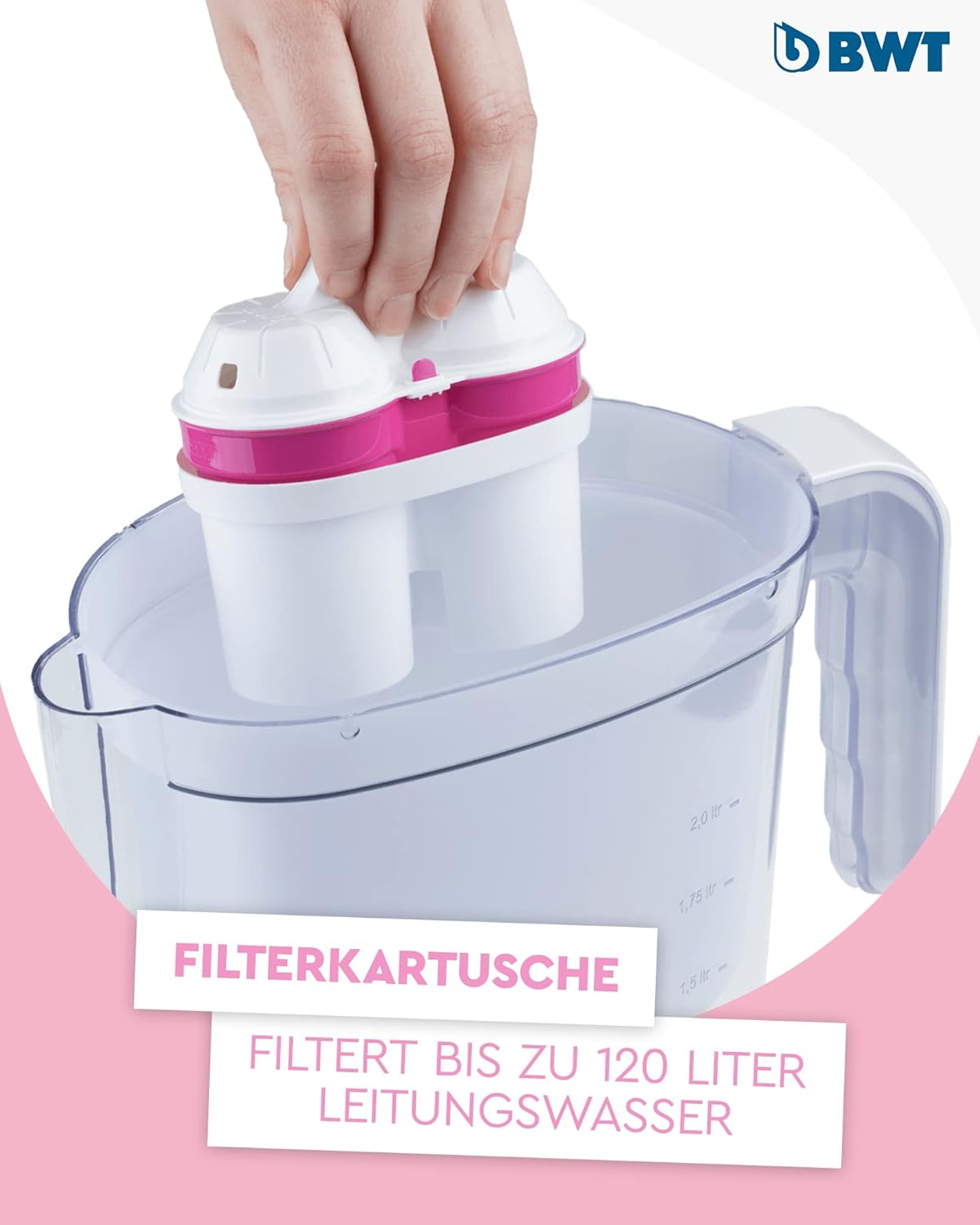 BWT 815530 Jahrespackung, Vida + 12 Patronen, 26,4x11,5x28,7 cm – Bild 2