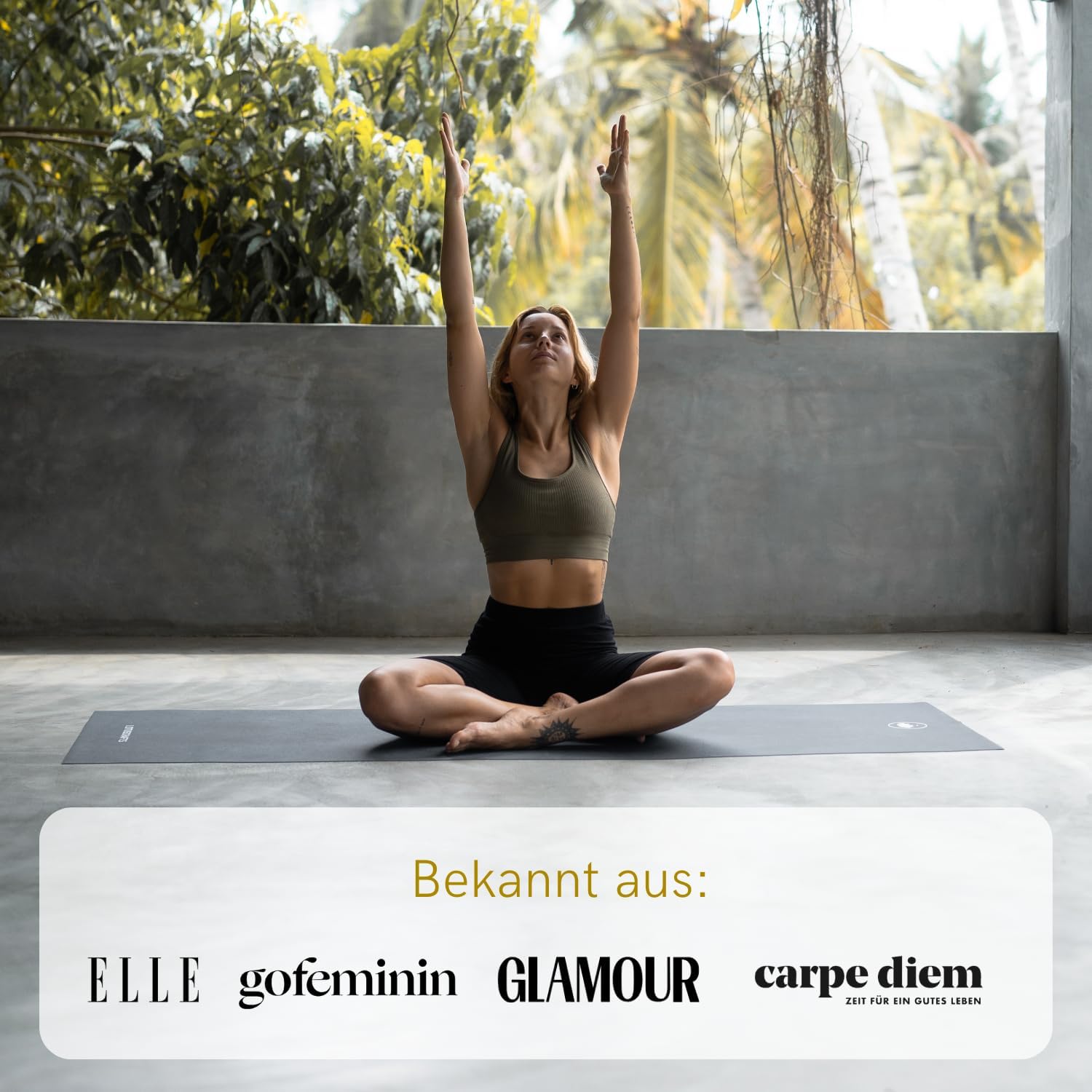 Lotuscrafts ARISE Reise-Yogamatte, faltbar, hergestellt in Spanien, dünn und einfach zu falten, ökologische Reisematte aus 100 % Naturkautschuk, professionelle Yogamatte (185 x 65 x 0,13 cm) – Bild 8