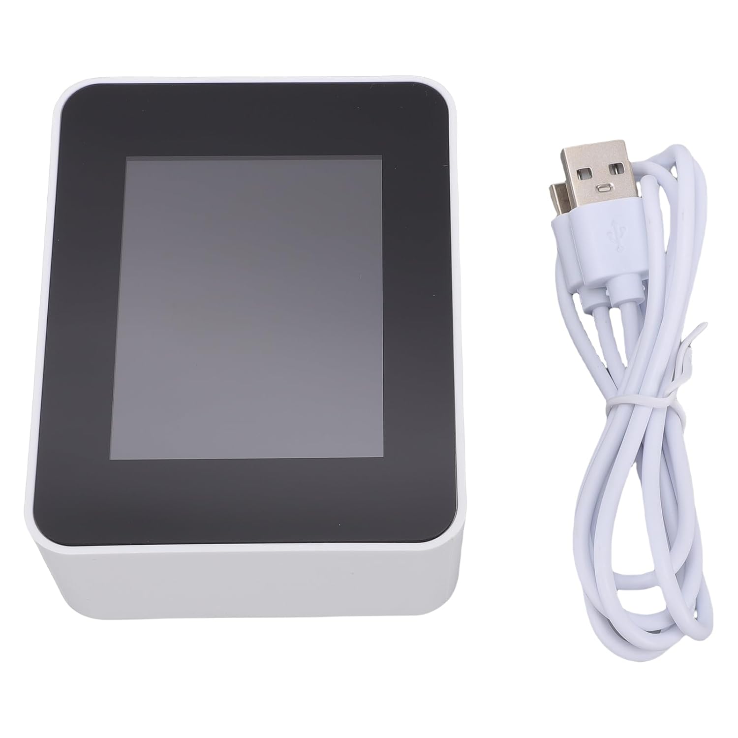 Fabater Luftqualitätsmonitor, Schimmeltest-Set für Zuhause, Innenbereich, CO2, HCHO, TVOC, PM2,5, PM10-Detektor mit Farbbildschirm für Büro, Schule, Hotel (#2)