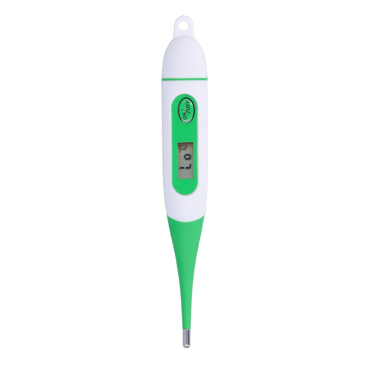 Fieberthermometer für Pferde, Rinder, digitales Haustierthermometer, wasserdichtes Tierthermometer mit flexiblem Temperaturfühler, für Haustierbesitzer von Hunden, Katzen, Tierärzten