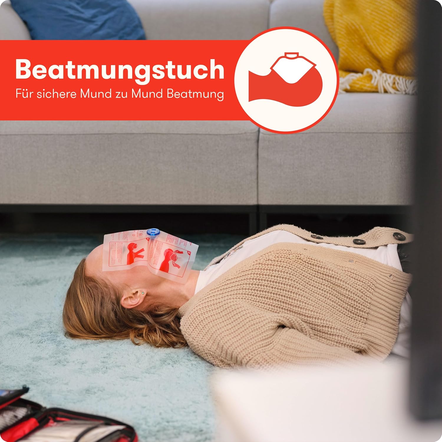 Erste-Hilfe-Set (2-teilig) – 172-teilig für Zuhause, im Büro oder unterwegs – Reiseapotheke Erste-Hilfe-Set Outdoor-Kinder – Bild 4