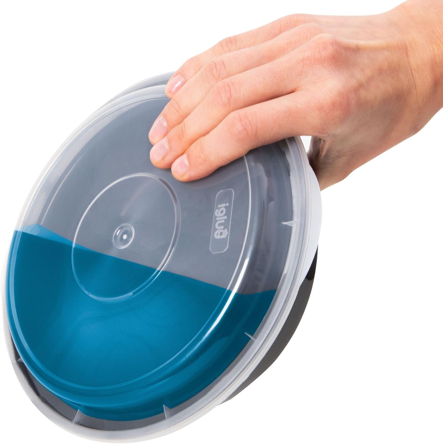 Igluu Runde Meal-Prep-Boxen mit Deckel (20 Stück) – wiederverwendbar, mikrowellen-, gefrierschrank-, spülmaschinenfest, stapelbar – 828 ml Fassungsvermögen – 1 Fach – aus BPA-freiem Kunststoff – Bild 7