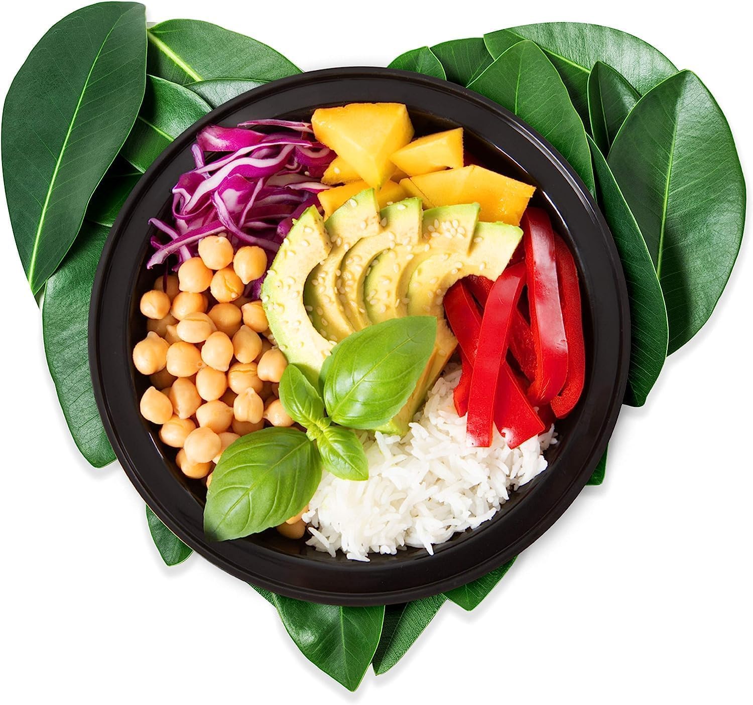 Igluu Runde Meal-Prep-Boxen mit Deckel (20 Stück) – wiederverwendbar, mikrowellen-, gefrierschrank-, spülmaschinenfest, stapelbar – 828 ml Fassungsvermögen – 1 Fach – aus BPA-freiem Kunststoff – Bild 8