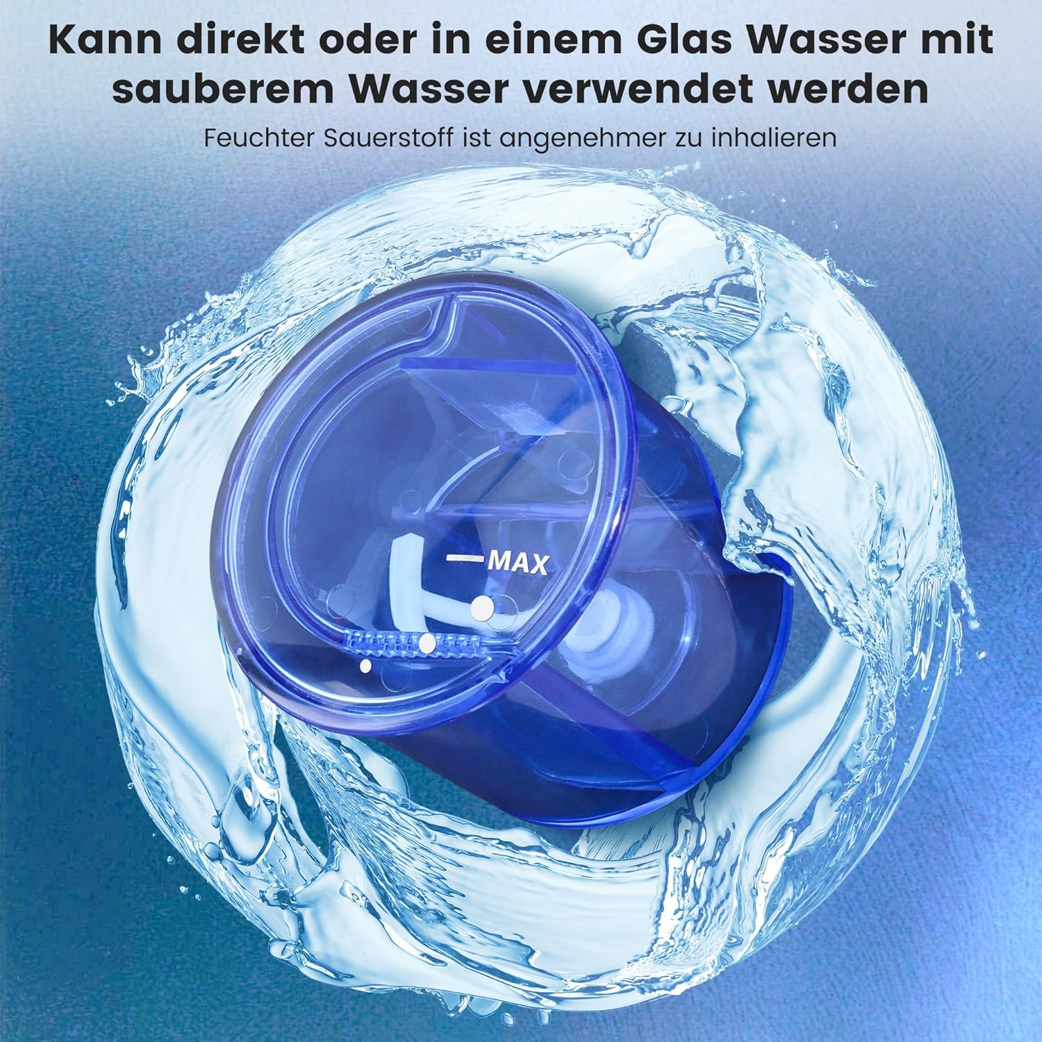 Sauerstoffkonzentrator, Hohe Konzentration Sauerstoffgerät 2-9 L/min 96%, Sauerstoffgerät für Zuhause, 24-Stunden-Zyklusarbeit Sauerstoffdurchfluss Einstellbare Sauerstoffmaschine(Anleitung in Deutsch – Bild 9