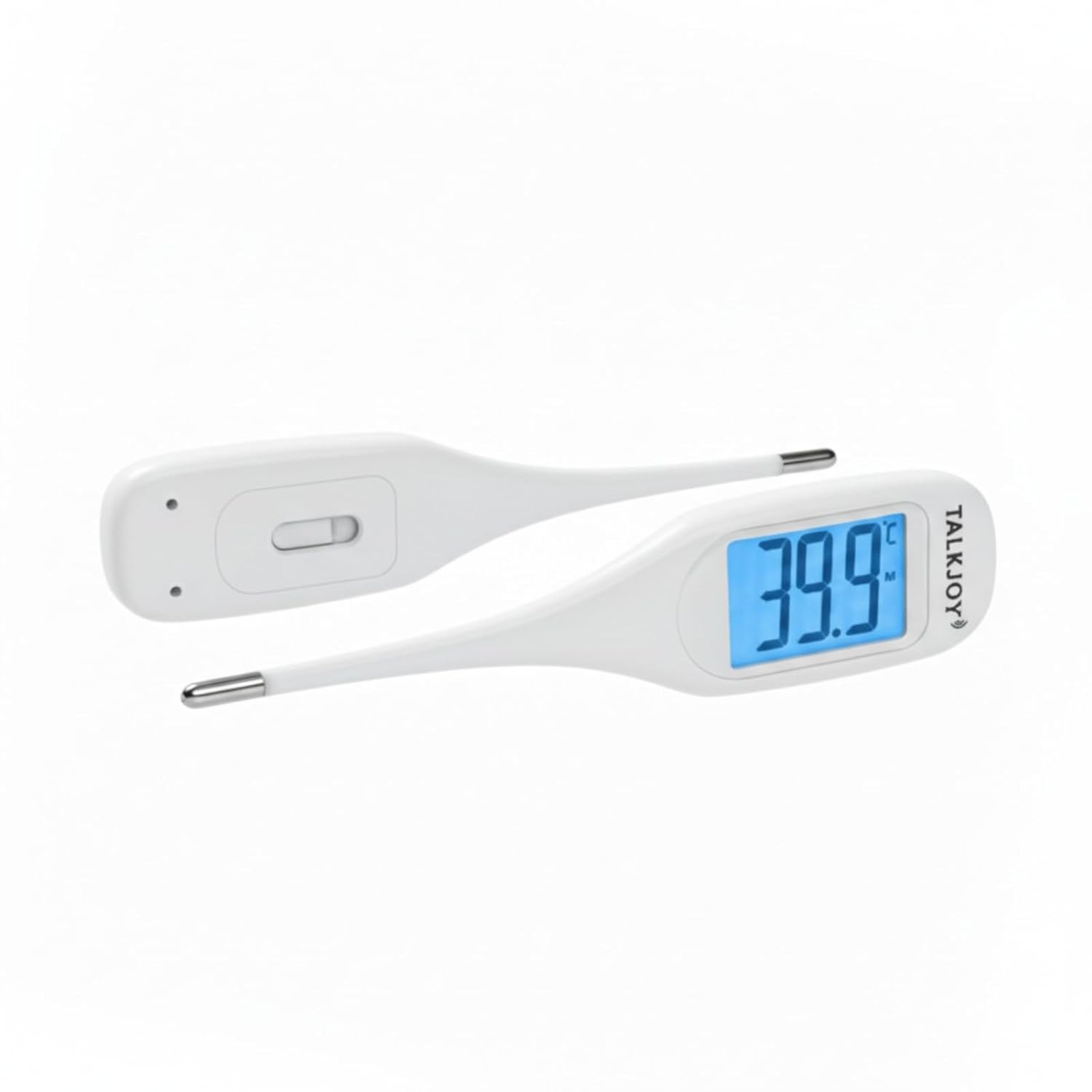 Sprechendes Fieberthermometer, Thermometer mit Sprachausgabe, Temperaturanzeige, ideal für Blinde, Sehbehinderte und Senioren, digitales Fiebermessgerät mit flexibler Spitze – Bild 7