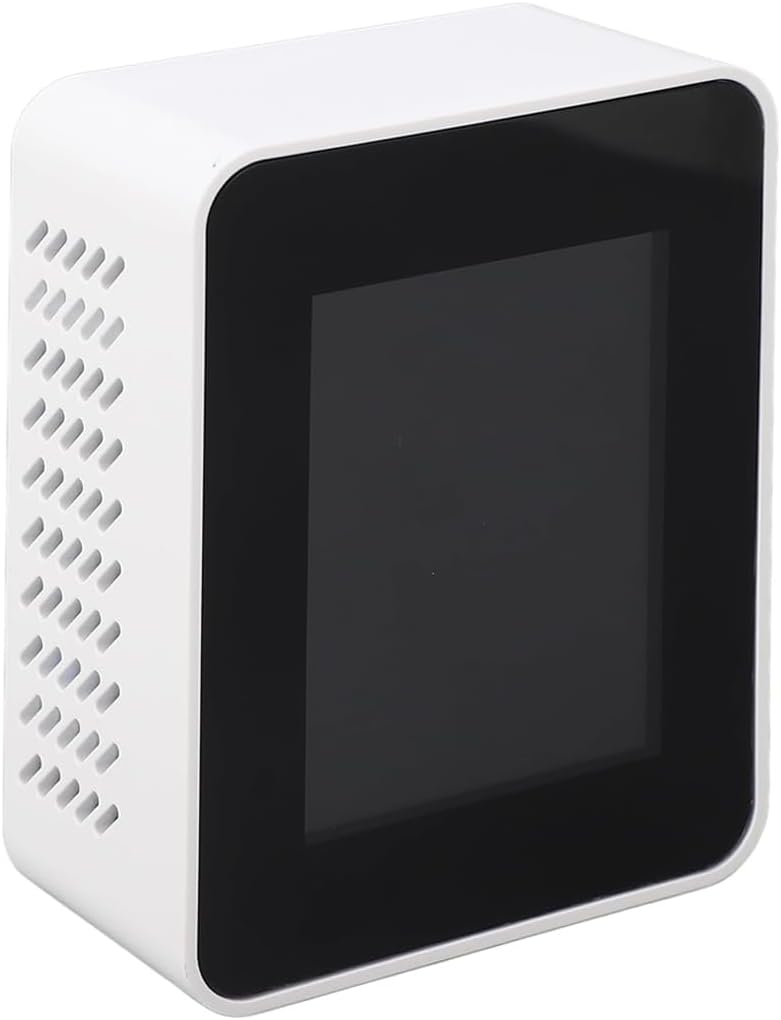 5-in-1-Raumluftqualitätsmonitor Formaldehyd CO2 TVOC Temperatur-Feuchtigkeitsdetektor für Zuhause, Küche, Büro, Auto – Bild 2