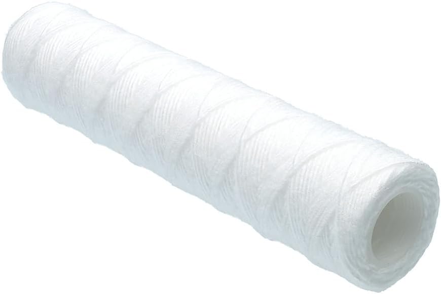 Wessper Set mit 15 Wasserfiltern, 10 Zoll, Universalkartuschen für Hauswasserfilter, Brunnenwasserfilter: Saitenfilter, Schaumfilter, Aktivkohle-Wasserfilter – Bild 3