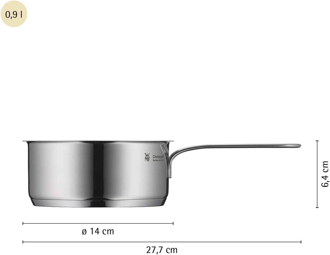 WMF Mini Vorteils Topfset klein Induktion, 5-teilig, Kochtopfset mit Metalldeckel, Cromargan Edelstahl, stapelbares Topfset, ideal für kleine Portionen – Bild 8