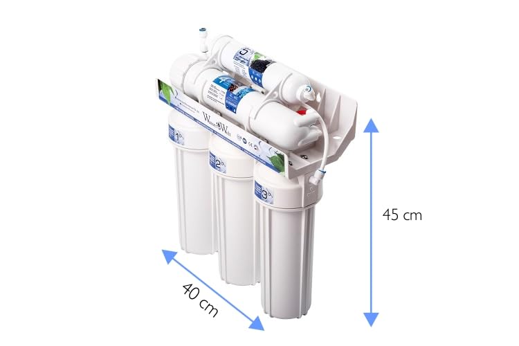 5-stufige Umkehrosmose RO5: Wasserfilter mit Tank und Membran – Bild 6