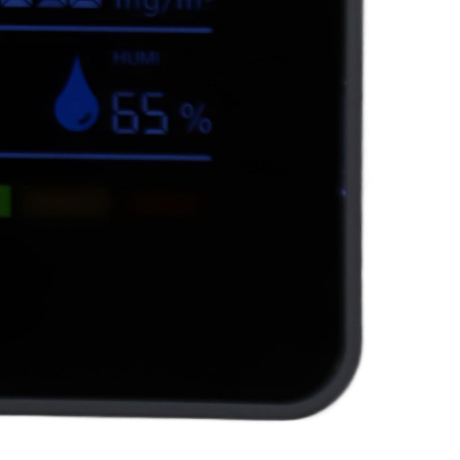 Luftqualitätsmonitor, 5-in-1-Messgerät, CO2-Detektor, Monitor, Echtzeit-Kohlendioxid-Erkennung, HCHO TVOC Temp Humi ABS, für Zuhause, Büro, Klassenzimmer, 8,9 x 3,6 x 7,1 cm – Bild 7