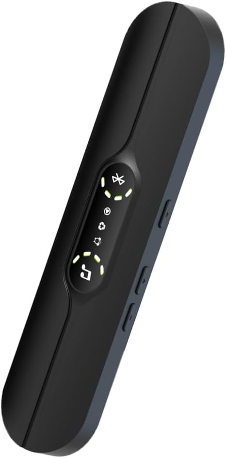 Sleep Bone Line-Lautsprecher, integriertes weißes Rauschen, Einschlafhilfemodus, Plug-in-Karte/Bluetooth, Dual-Konnektivität, 8 Stunden Akkulaufzeit für Seitenschläfer und schlecht schlafende Personen (Schwarz-1)