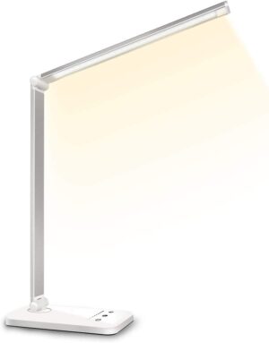 SLATOR QM019 LED-Schreibtischlampe,...