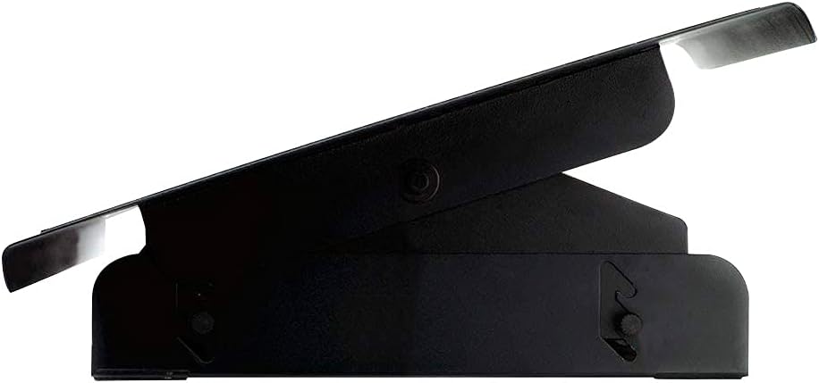 Q-CONNECT Fußstützen-Schreibtisch / höhenverstellbarer Fußhocker / ergonomische Fußstütze / Funktion, Linderung von Bein-, Knie- und Rückenschmerzen, ideal für Zuhause, Büro und Reisen – Bild 2