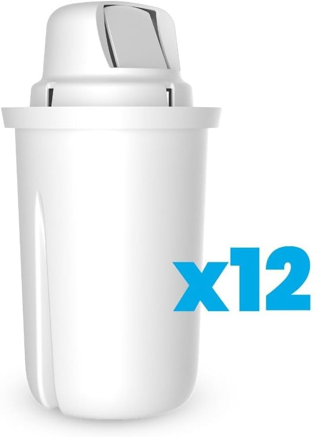 Dafi Classic-Filterkartuschen, 12 Stück – kompatibel mit klassischen Wasserfiltern und Krügen – BPA-freier Wasserfilter, reduziert Wasserhärte und Chlor, nachhaltige Alternative zu Flaschenwasser – Bild 2