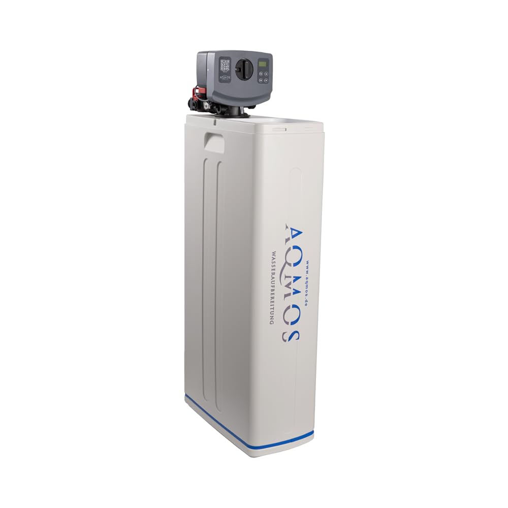 Aqmos R2D2-72 Wasserenthärtungsanlage mit Anschlussset 1 Zoll | Wasserenthärter für Haushalte bis 7 Personen | Entkalkungssystem, Antikalksystem für weiches Wasser – Bild 2