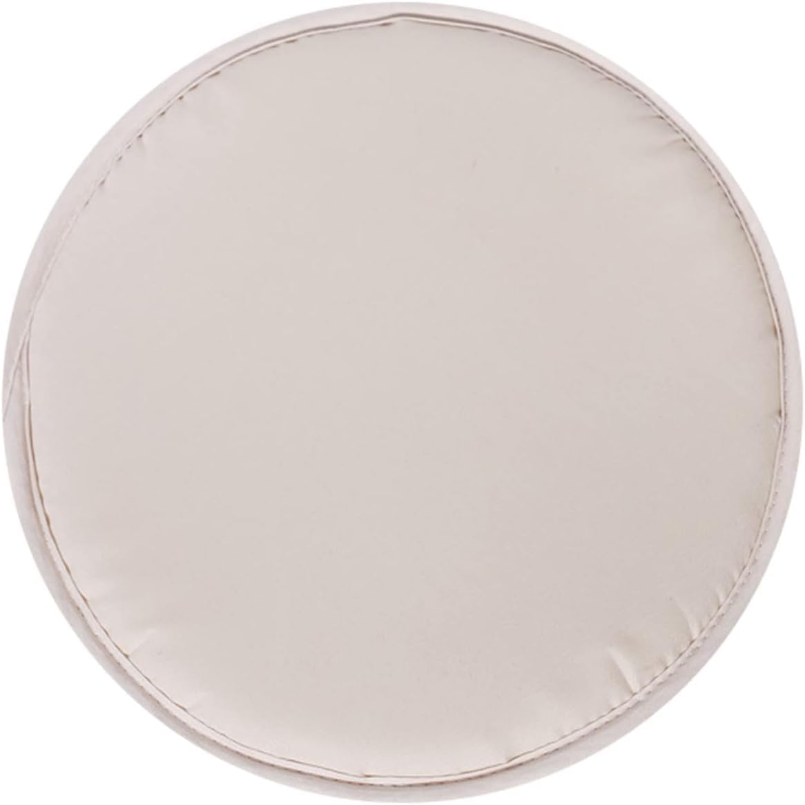 4er-Set Stuhlkissen, rund, 30 cm, Sitzkissen, waschbar, Kissen, rutschfest und gemütlich, für Stühle, Innen- und Außenbereich, Sitzkissen (Beige) – Bild 3