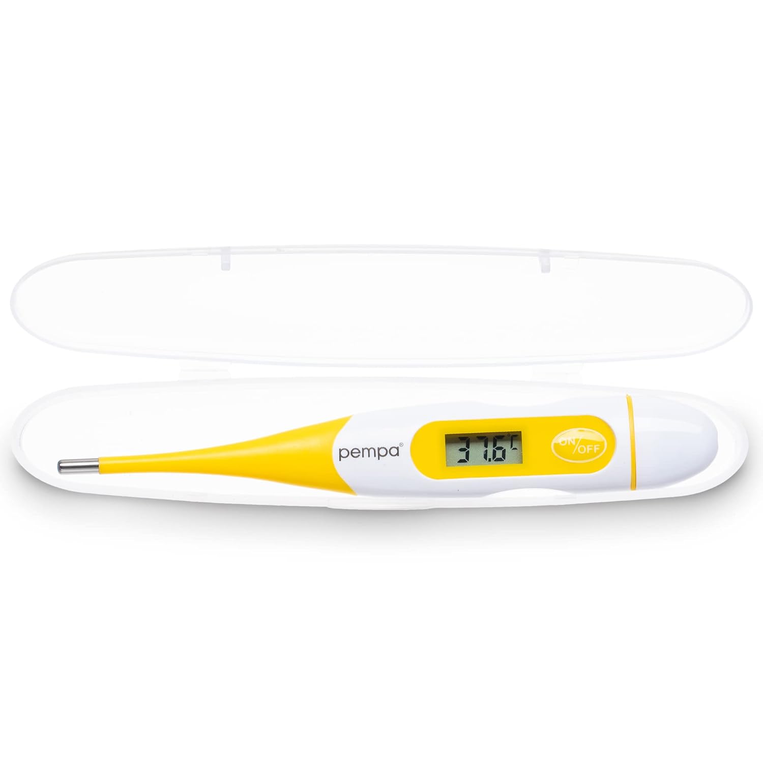 Digitales Fieberthermometer, rektales, orales Achselthermometer, wasserdichtes Thermometer mit flexibler Spitze, genaue und schnelle Messwerte – Bild 2