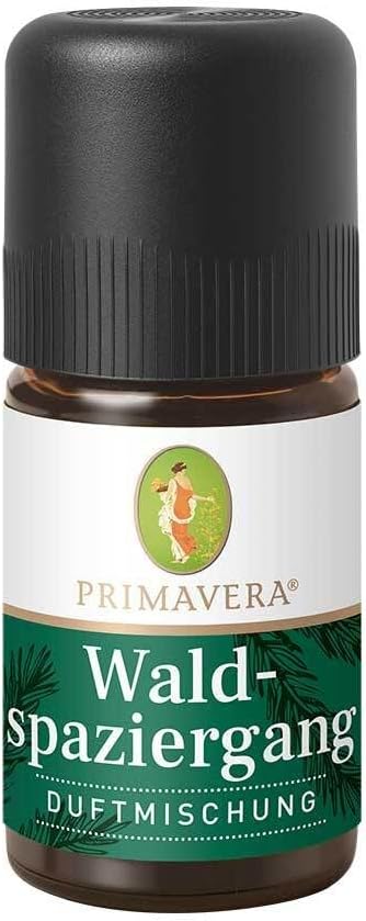 PRIMAVERA Duftmischung Waldspaziergang 5 ml – Riesentanne, Fichtennadeln und Vetiver – Aromaöl, Duftöl, ätherische Öl-Aromatherapie – belebend, revitalisierend – vegan – Bild 4