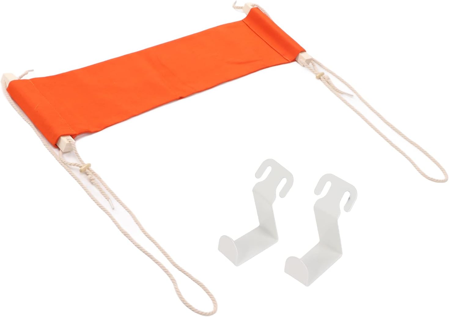 Fußhängematte unter dem Schreibtisch, verstellbare Büro-Fußstütze, Atemmassage-Fußmatte, tragbar und sofort einbaufertig, bequeme Fußstütze mit Schaukel für Heim- und Büroarbeit (Orange) – Bild 7