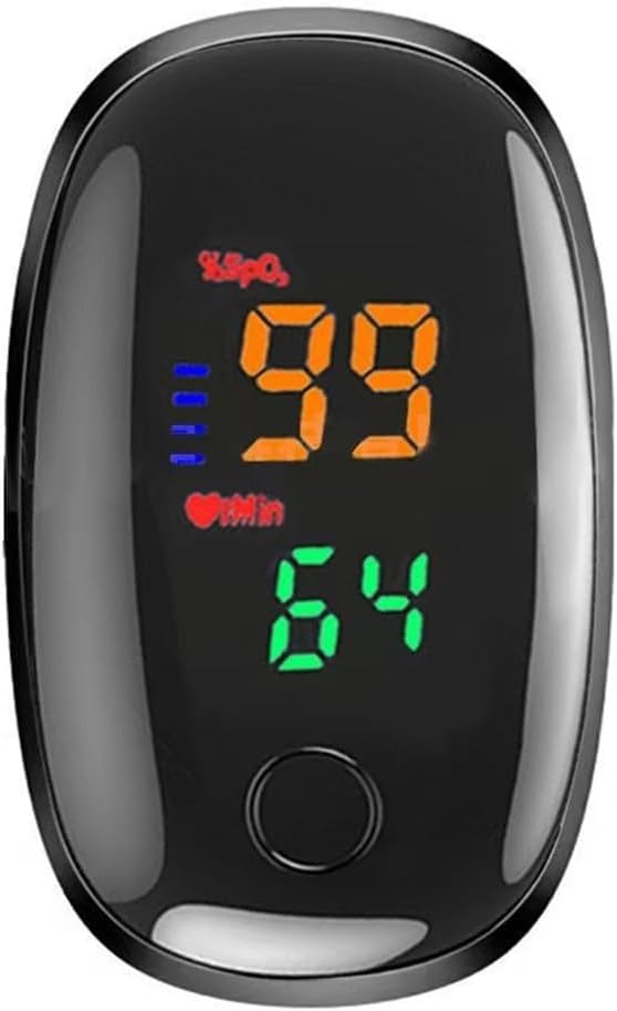 10-Facher Pulsmesser, Blutsauerstoffsättigungsdetektor, Blutsauerstoffmessgerät mit digitaler Anzeige, Hochpräzises Oximetermessgerät – Bild 6