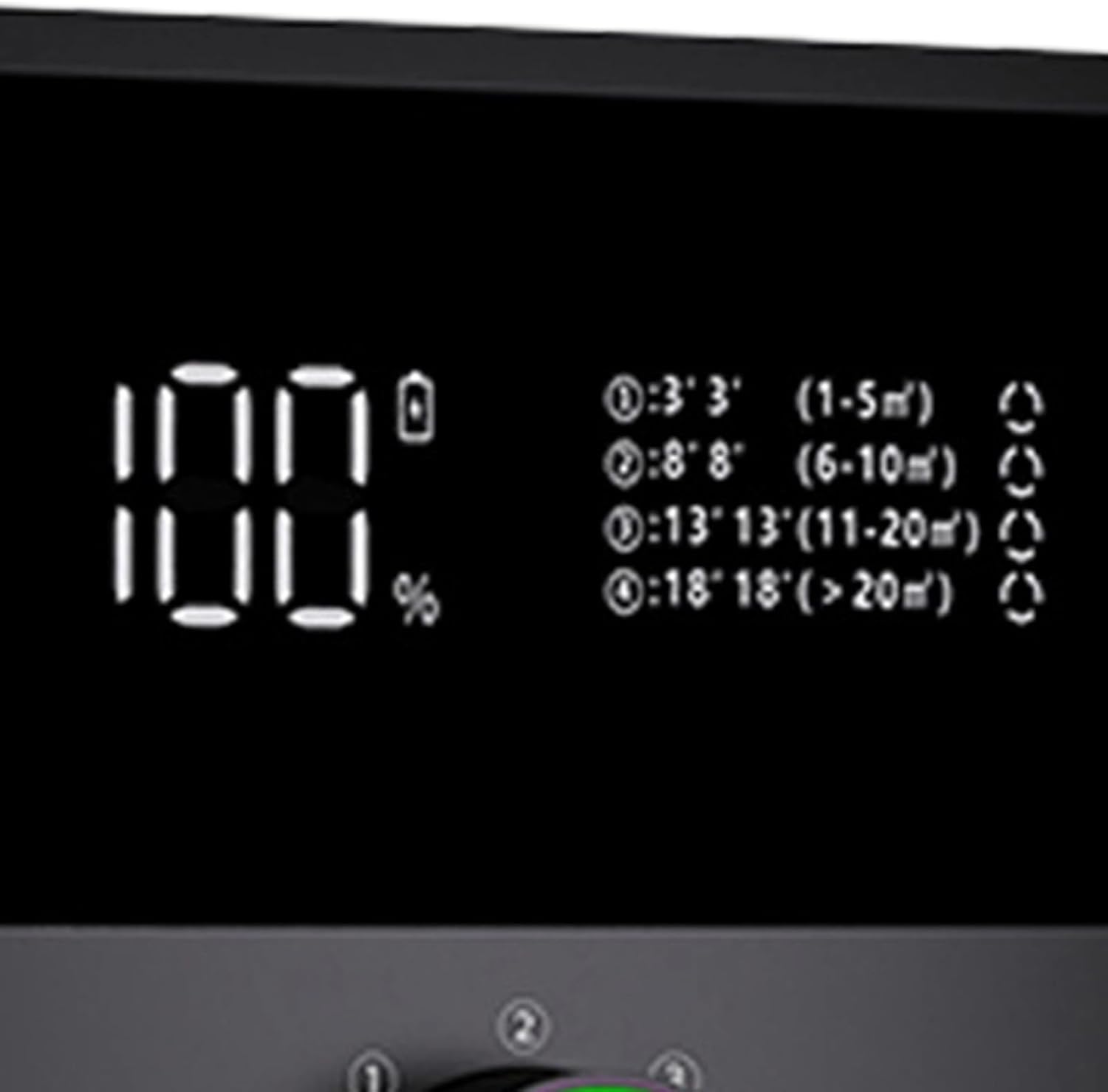 Luftreiniger – leise, wiederaufladbar, USB, 3 Geschwindigkeitsstufen, Luftqualitätsmonitor für Büro, Wohnzimmer, Spa, Yoga, Meditation, Klassenzimmer, Hotel – Bild 7