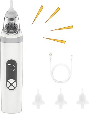 Elektrischer Nasensauger, 3 einstel...