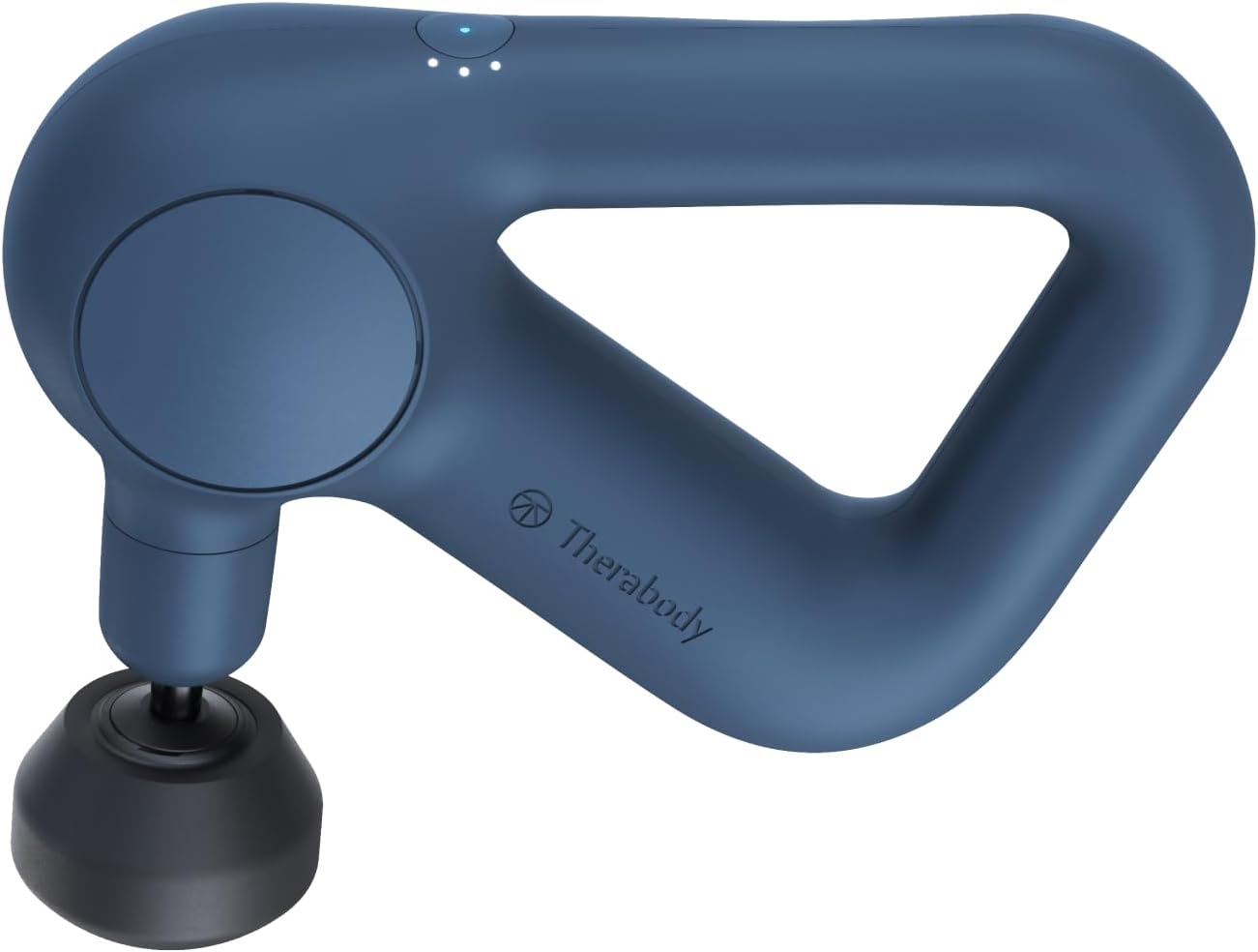 TheraGun Relief Handmassagegerät – einfach, bequem, leicht, zur täglichen Schmerzlinderung in Nacken, Rücken, Bein, Schulter und Körper (Marineblau)