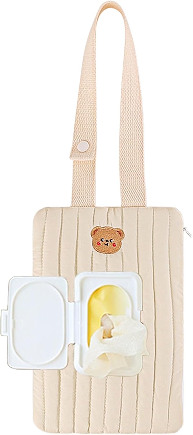 Wie wiederverwendbare Feuchttücher Tasche | Hängbare Feuchttücher Box für Kinderwagen,Wiederverwendbare nachfüllbare Aufbewahrungsbehälter Zugang Für Mädchen Reisen Auto Draußen Kinderwagen – Bild 9