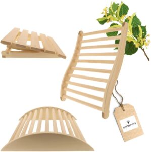 HOFMEISTER® Sauna-Set: Ergonomisch...