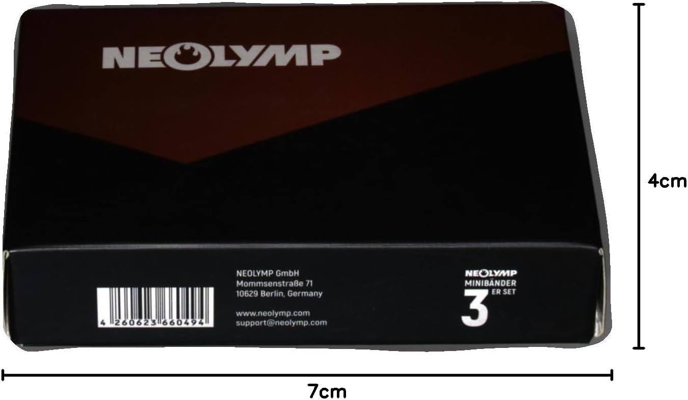 Neolymp Premium Fitnessbänder für den professionellen Sporteinsatz + Buch mit über 100 Übungen, Fitnessband, Thermoband, Widerstandsband, Terraband für Pilates / Crossfit – Bild 9