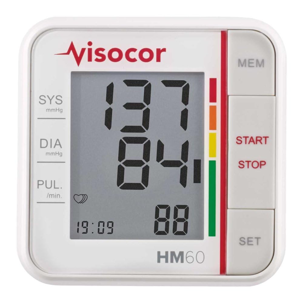 Visocor 22060 Hm60 Blutdruckmessgerät Handgelenk, einfache, präzise und sichere Blutdruckmessung, 1 Stück – Bild 7