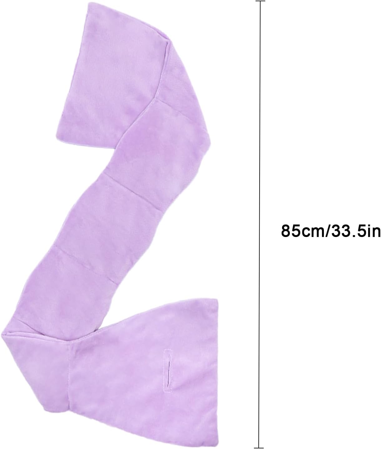 1 Stück beschwerte Schlafmaske – entspannende Augenmaske & kühlende Augenbinde – 270 g Druck mit Glaskugeln, hautfreundliche Baumwolle, 70 cm Design, ideal als Schlafmaske, Damen-Schlafmaske – Bild 2