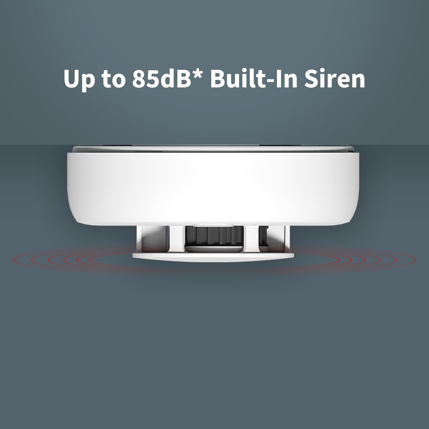 Aqara Rauchmelder, erfordert Aqara Zigbee 3.0 Hub, Feueralarm-Rauchmelder mit 85-dB-Sirene, Feueralarm mit extrem langer Akkulaufzeit, unterstützt HomeKit, Alexa, Google, Matter Over Bridge – Bild 2