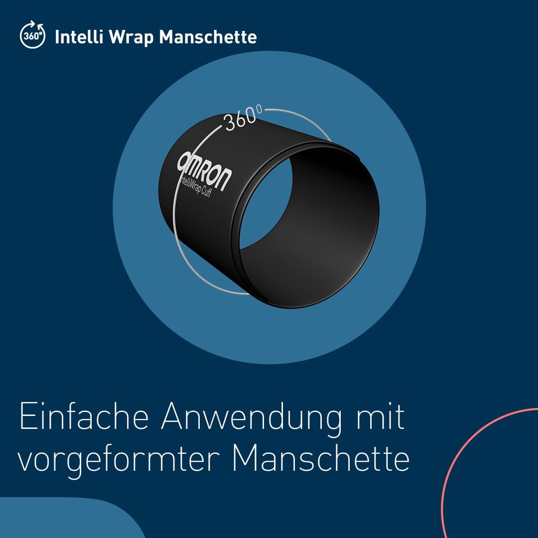 Omron X7 Smart Oberarm-Blutdruckmessgerät mit Bluetooth und Intelli-Wickelmanschette, zeigt mögliches Vorhofflimmern (Afib) an – Bild 4